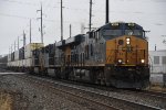 Intermodal rolls east